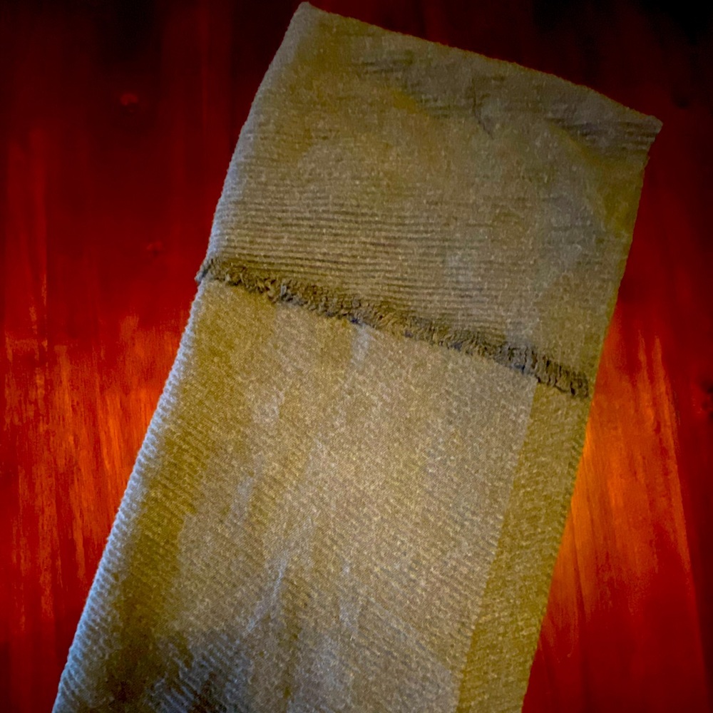 Handwoven grey wrap